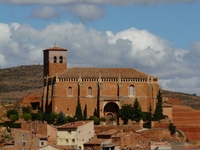 Iglesia-castillo de San Miguel Arcángel, Ibdes